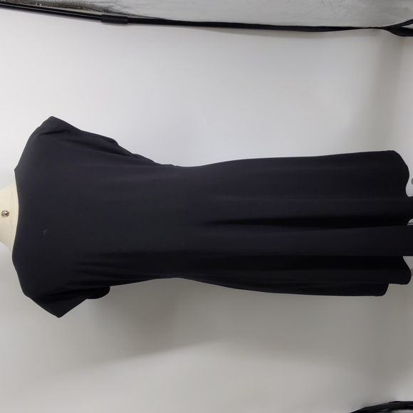 Dusak Design black sleeveless dress-sz L - Picture 5 of 6